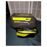 Ryobi battery and charger