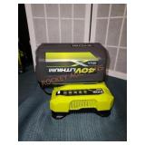 Ryobi battery and charger
