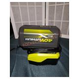 Ryobi battery and charger
