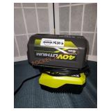 Ryobi battery and charger