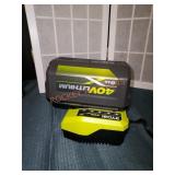 Ryobi battery and charger