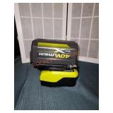 Ryobi battery and charger