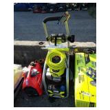 Ryobi 3300PSI 2.5GPM honda motor, gas press.