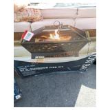 34" outdoor firepit