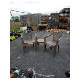 3pc outdoor furniture set