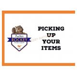 Picking Up Your Items
