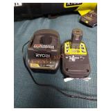 Ryobi battery and charger
