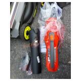 Echo 56v x series blower