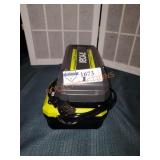Ryobi battery and charger