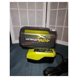 Ryobi battery and charger