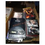 Sony Discman and DVDs