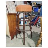 Metal Swivel Barstool