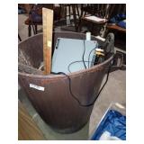 Garbage can full of misc.tools