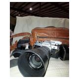 Canon AE-1 Camera and Bag