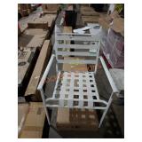 Stylewell stacking chairs. Some damage. 4ct