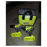 Ryobi One+ 1/2" Drill & Impact Driver