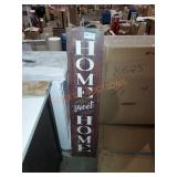 Hampton bay 2 sided sign