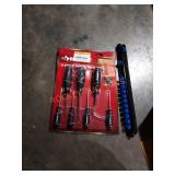 Husky hook and pick set, organizer