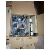 Hampton Bay LED Black Pathway Light Kit