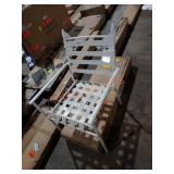 Stylewell stacking chairs. Some damage. 4ct