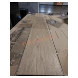 Rigid core luxury vinyl plank flooring