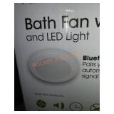 Homewerks bath fan with speaker