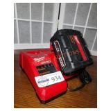 Milwaukee Double Charger & Battery