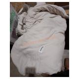 Beige twin comforter