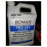 Roman pro-543 wallpaper and border adhesive