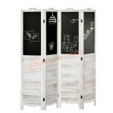 Homcom 4-Panel Folding Room Divider