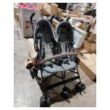 Foldable double stroller