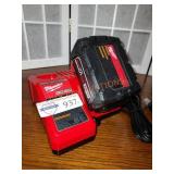 Milwaukee Double Charger & Battery