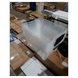 6pk storage containers-damage