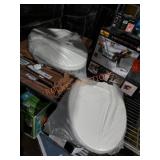 Elongated toilet seat 2pk