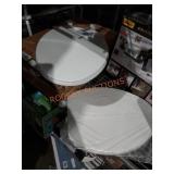 Elongated toilet seats. 2 pk