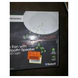 Homewerks bath fan with speaker