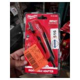 Milwaukee impact right angle adapter