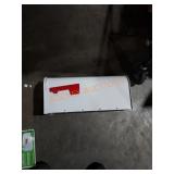 Gibraltar galvanized steel post mount mailbox,