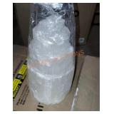 Himalayan selenite crystal lamp