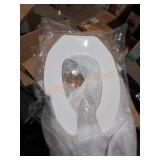 Elongated toilet seat