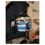 Lot hose and fiskars snippers