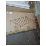 Full 14" metal platform bed