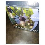Hampton bay solar 20ft LED string lights