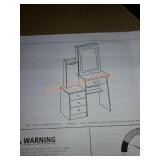 White Make-Up Vanity