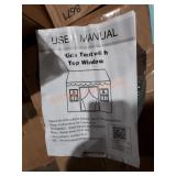 Kids tent with top window