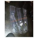 Litton Lane Silver Aluminum Wall Decor