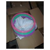 15" plastic  toss rings