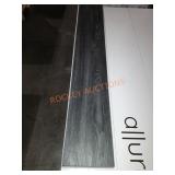 Allure black oak luxury vinyl plank flooring