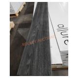 Allure black oak luxury vinyl plank flooring