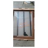 Glacier Bay Wood Frame Mirror